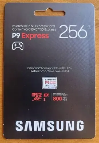 MicroSD Express Samsung P9 256GB