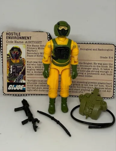 Gi Joe Airtight Hostile Environment comandos em ação