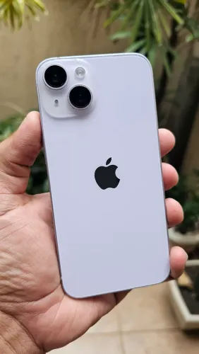 Iphone 14 128gb lilás (novíssimo)