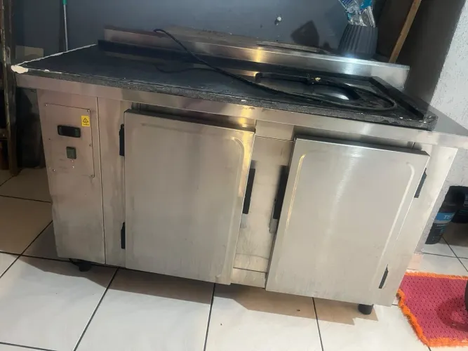 Estufa Horizontal Passthrough de 2 Portas em Inox 430