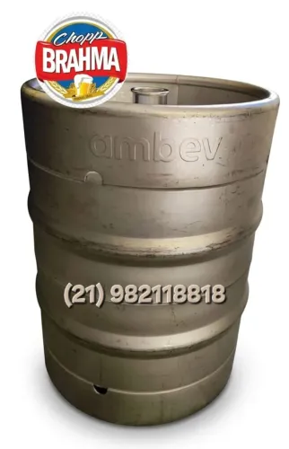 Barril de chopp AmBev 50L (Vazio)