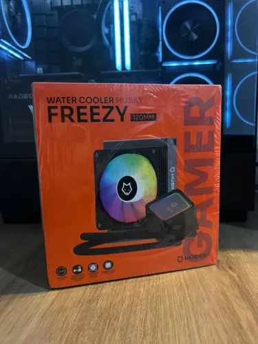 Water Cooler Husky  Freezy 120mm ARGB Black Novo/Lacrado - Parcelo 