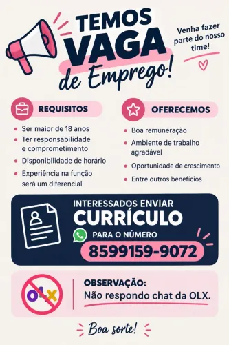 Vaga de emprego