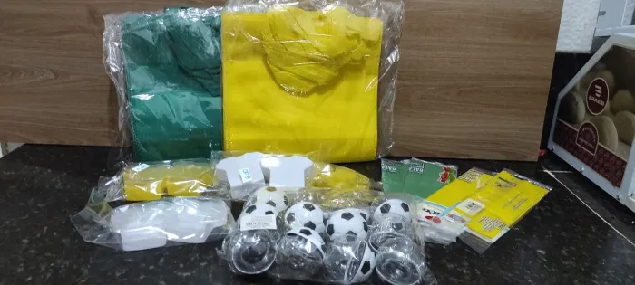Itens de festa tema Futebol 
