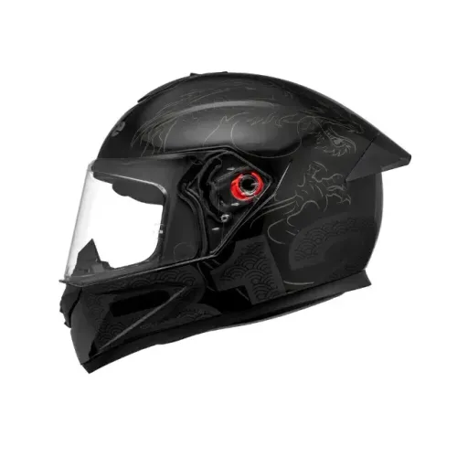 CAPACETE B-12 IMPERIUM PRETO/GRAFITE TAM 58