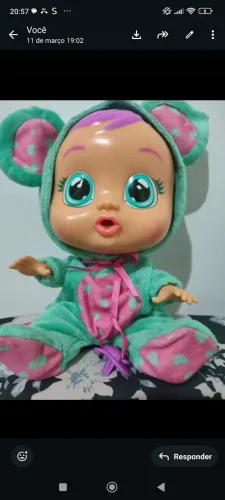 Boneca Cry Baby Lala