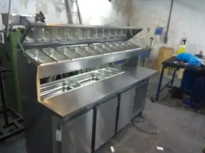condimentadora para pizzaria e lanchonetes em inox