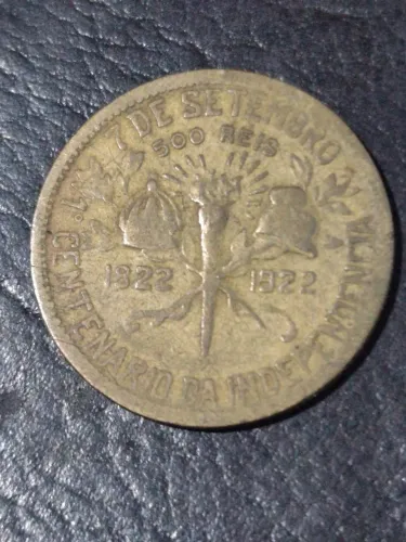 1000 Réis 1922 MBC/SOB Centenário da Independência
