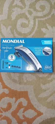 MAQUININHA DE CORTAR CABELO MONDIAL HAIR STYLO NOVA. 