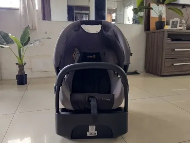 Bebê Conforto One-safe Com Base Cinza Denim - Safety 1st