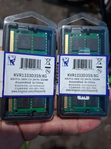 Memória RAM 8 GB cada