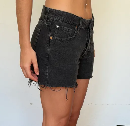 Short preto H&M