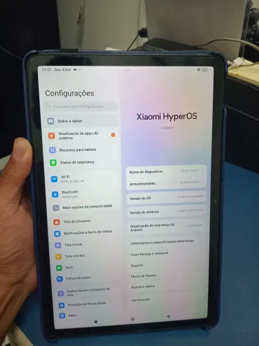 Tablet Xiaomi Redmi Pad SE 128GB - 6GB de RAM Tela 11 com película e capa de proteção