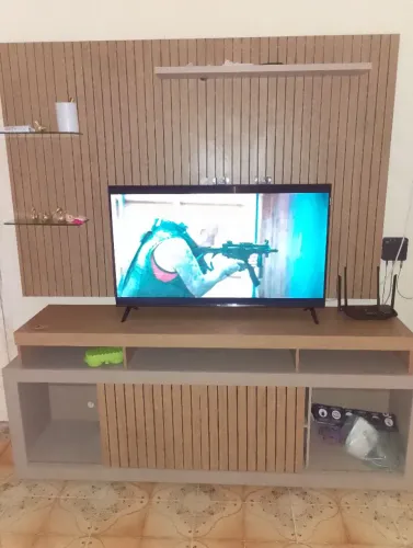Painel com Rack semi novo R$ 550,00
