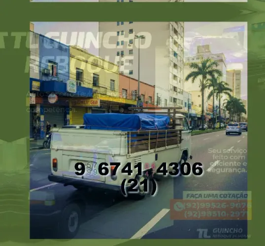Frete disponível a qualquer hora! Preços imbatíveis e agilidade na entrega.