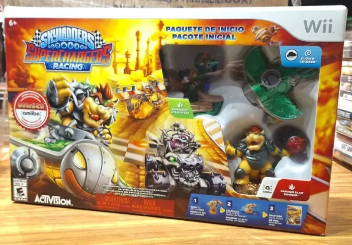 Kit Skylanders Superchargers Racing Wii Lacrado