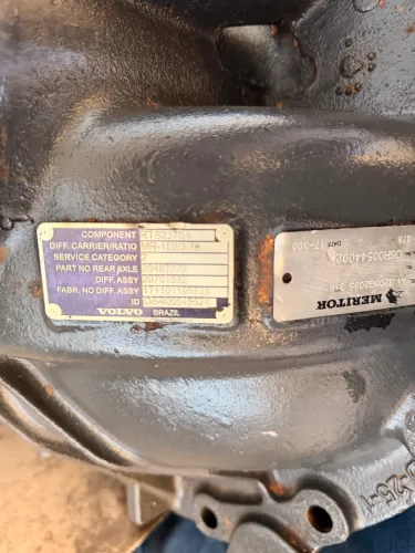 Diferencial RTS2370A volvo traçado