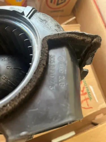 Motor ar forçado gol quadrado