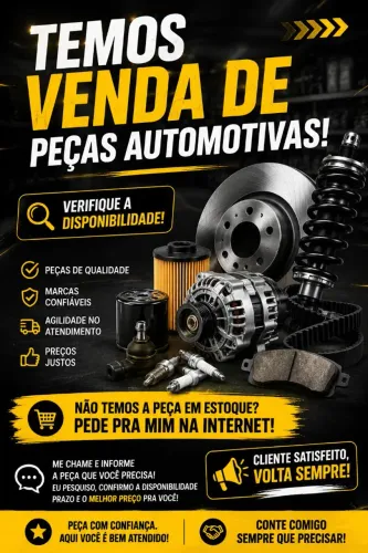 Peças automotivas novas!