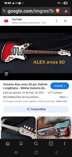 Guitarra dec. 60 top de linha