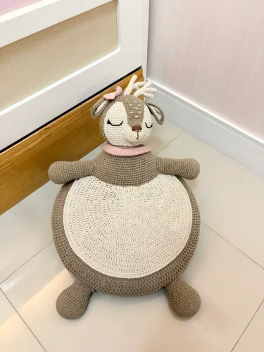 PUFF URSO INFANTIL P/MENINA