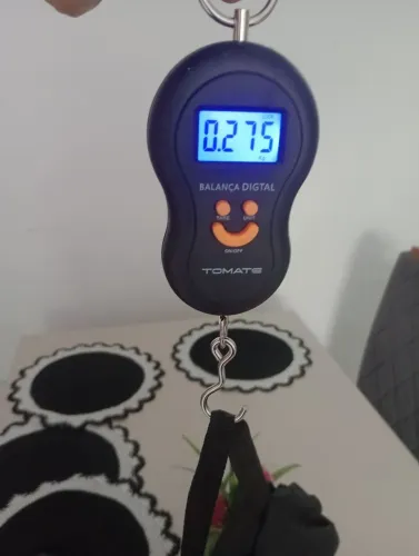 Balança digital excelente para pescadores e uso doméstico.