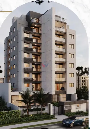 ApartameApartamentos no Capão Raso com suíte, sacada e lazer completo | Residencial Merizz