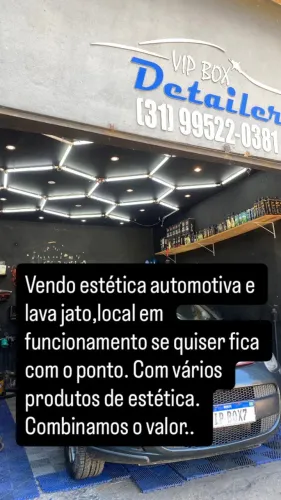 Vendo ou troco estética automotiva completa