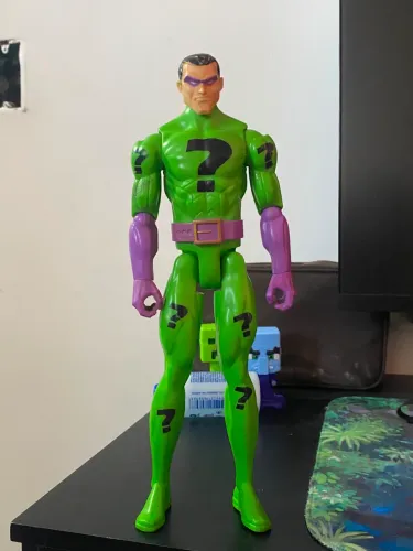 Boneco Charada DC Comics Liga Da Justiça 30cm Mattel (Original)