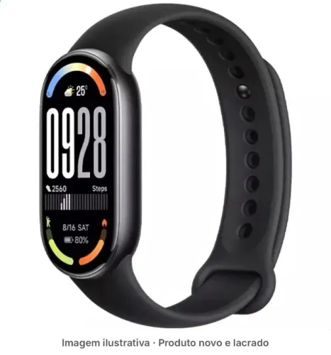 Pulseira Xiaomi Smart Band 10 (Mi Band 10) Nova Lacrada
