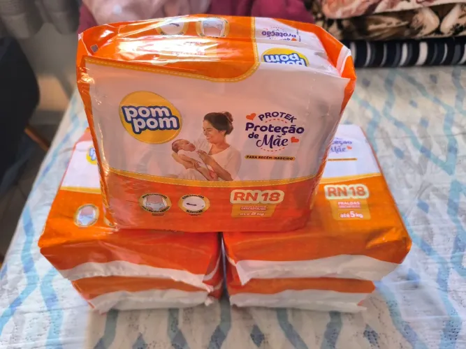 Fraldas Pom Pom RN Desapego 