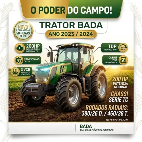 Trator Bada 2023/24