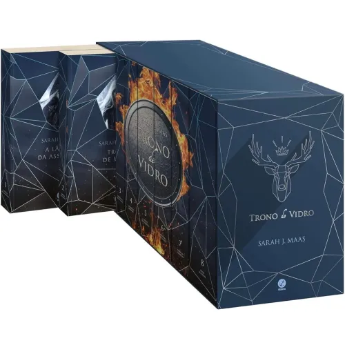 BOX TRONO DE VIDRO 8 LIVROS