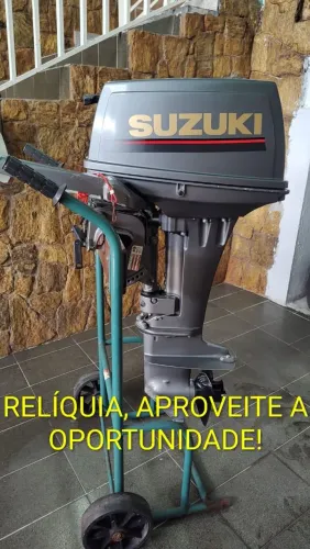Motor Suzuki 15 HP Em Excelente Estado