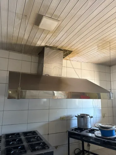 Vendo coifa de cozinha industrial