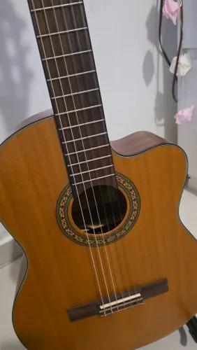 Violão Crafter HCC-21EQ/S.NT Eletroacústico + Case Rígido