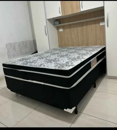 BASE SIMPLES COM COLCHÃO D33 DE QUALIDADE FRETE GRÁTIS