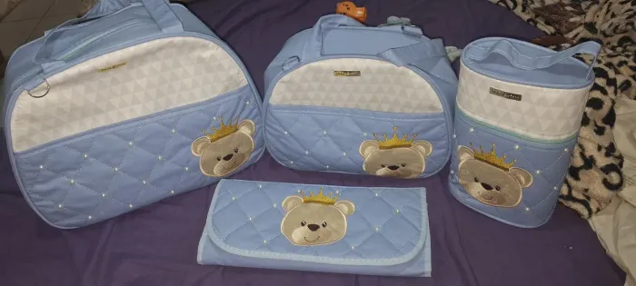 Kit bolsa maternidade menino