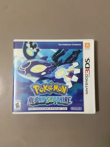 Pokémon Alpha Sapphire Original USA - Nintendo 3DS - Caixa + Cartucho
