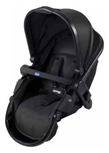Assento extra para carrinho Fully Chicco Black Night Cor Preto