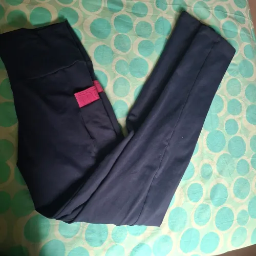 Calça romance azul marinho 