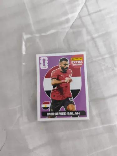 Figurinha legend do MOHAMED SALAH original da Panini,com proteção já incluso.