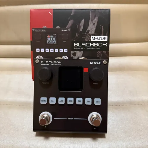 Pedaleira MVave Blackbox - Zerada, ligada apenas para testes!!
