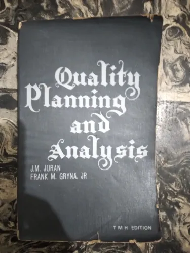 Quality Planning and Analysis