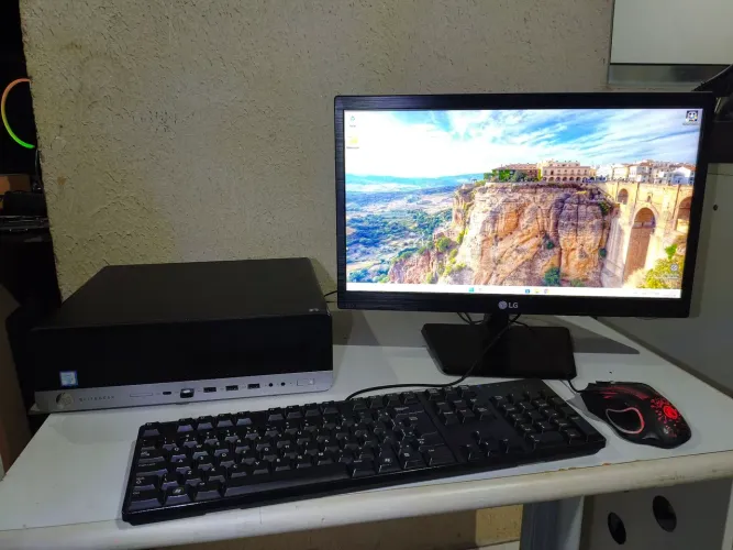 Pc completo i5 de sexta, 4gb de RAM ddr4, SSD120gb+HD500gb, só venda não troco não entrego
