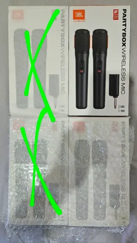 MICROFONE JBL SEM FIO ORIGINAL, NOVO, LACRADO, COM NOTA FISCAL E 1 ANO DE GARANTIA