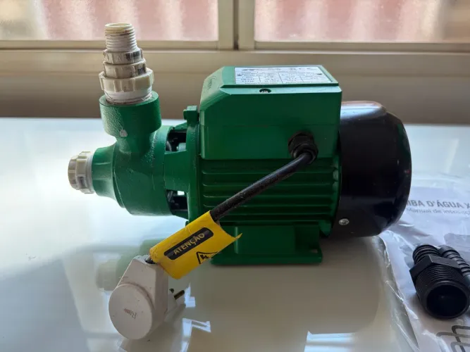 Bomba de Água Amanco Xkm60 Periférica D'água 1/2 Hp 220v