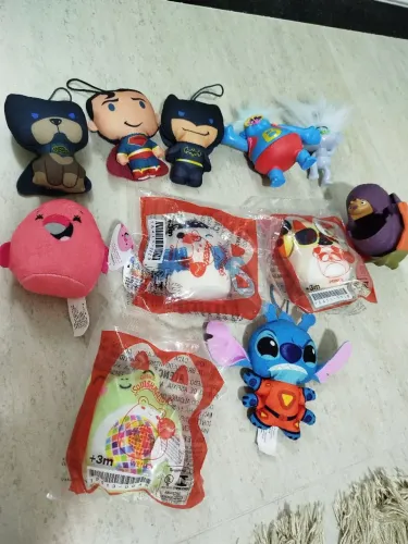 Kit de Brinquedos Colecionáveis macdonalds 