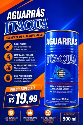 Aguarrás Itaquá 900ml