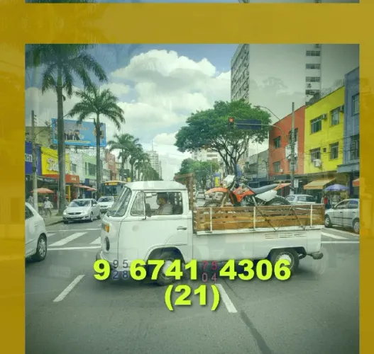 Frete rápido e seguro! Não perca tempo, ligue já e agende!